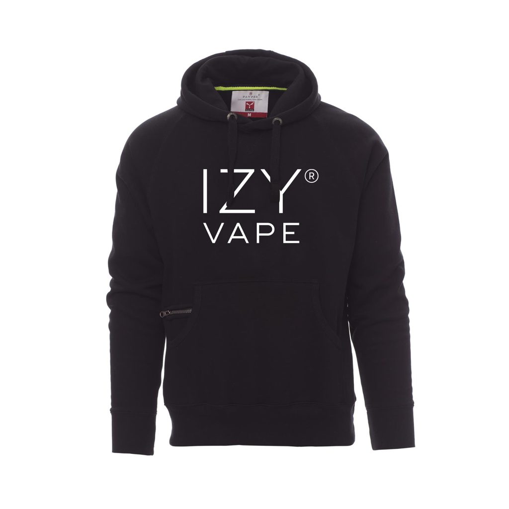 Levně IZY VAPE IZY VAPE Černá mikina