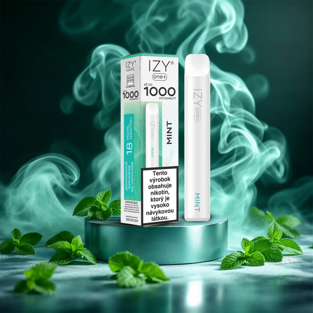 IZY VAPE ONE+ Mint 18mg White 1bal