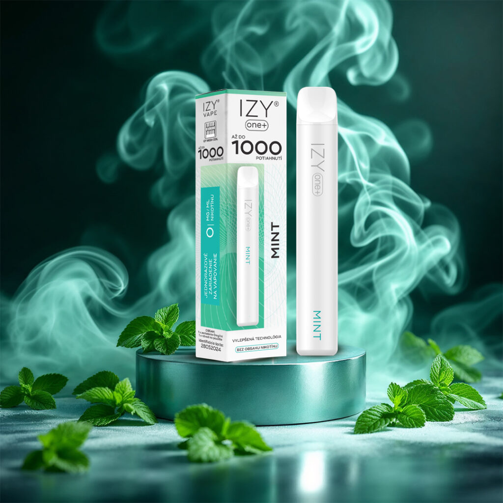 IZY VAPE ONE+ Mint 0mg White 1bal