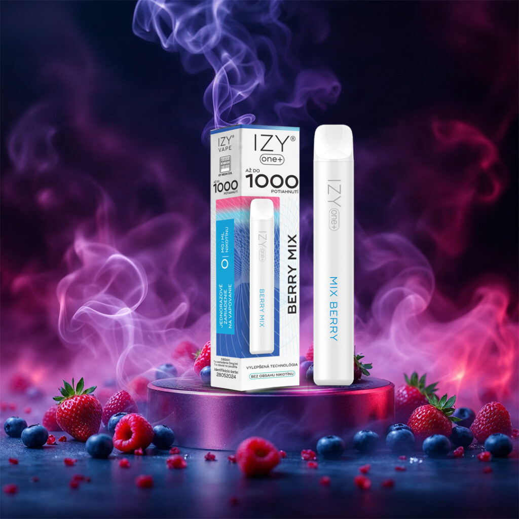 IZY VAPE ONE+ Berry Mix 0mg White 1bal