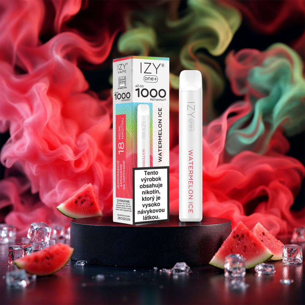 IZY VAPE ONE+ Watermelon Ice 18mg White 1bal